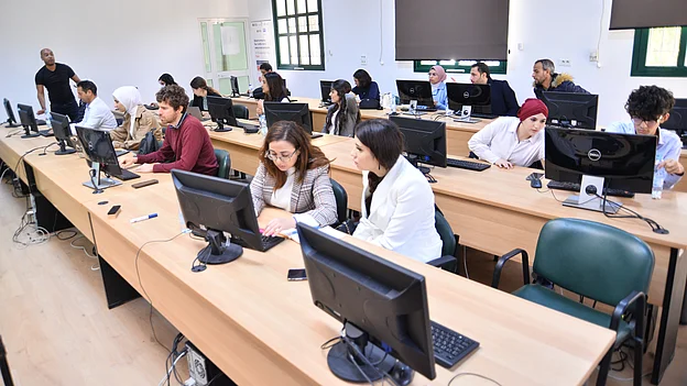 participants working
