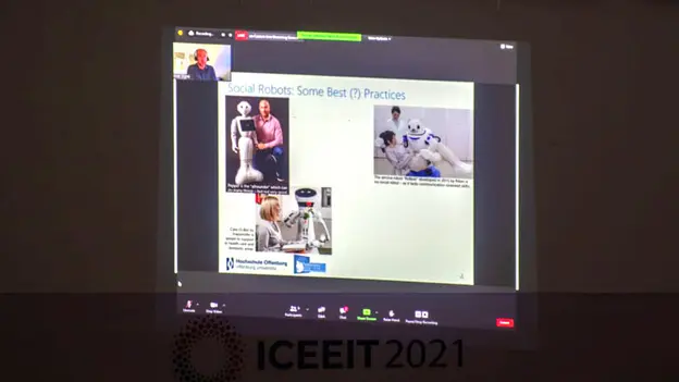 The keynote by Prof. Dr. Oliver Korn