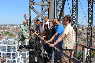 AGYA members visit the Berlin Gasometer