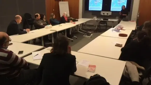 AGYA members during conference in Brussels