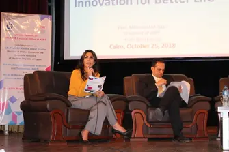 Zeina Hobaika, the discussion's moderator