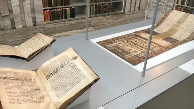 Exhibition objects - books