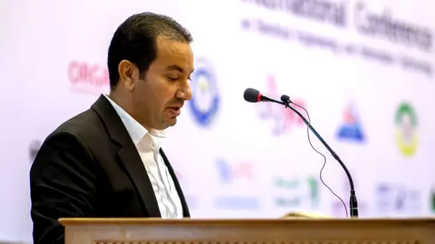 The keynote by Dr. Ali Elgayar