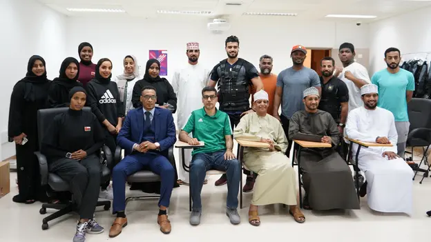 A group photo of the training's participants