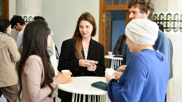 participants discussing