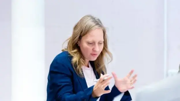 Beate Ulrike La Sala during the workshop