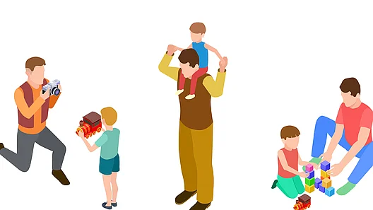 Fathers and kids
