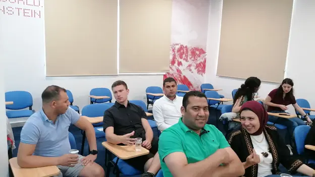 Students at the summer school