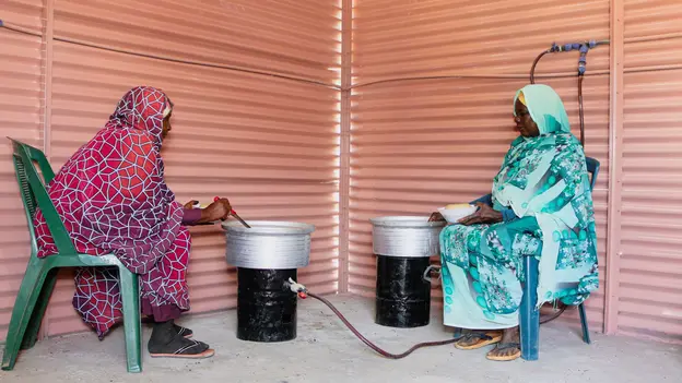 Preparation of school meals using the biogas system