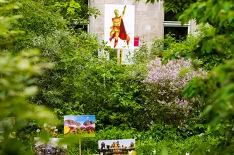 Image of the AGYA Science Walk in the BBAW garden
