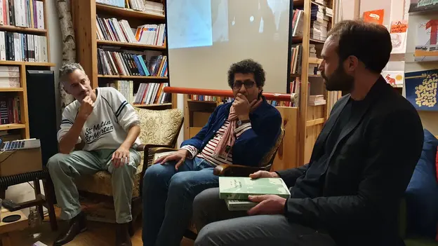 The book launch